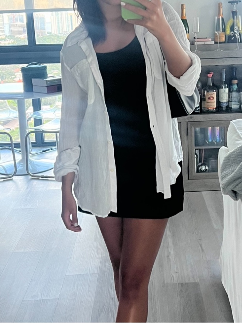 Black Abercrombie Tennis Dress